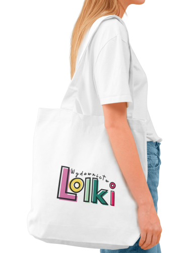 Torba materiałowa Wydawnictwo Lolki – Nasze Logo