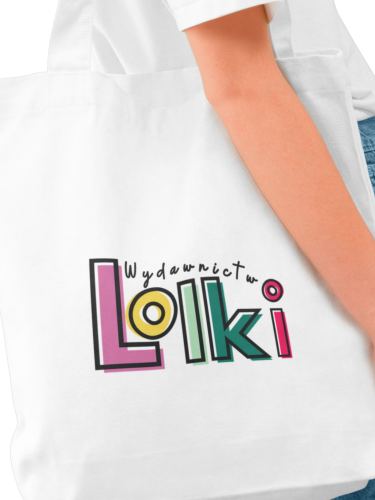 Torba materiałowa Wydawnictwo Lolki – Nasze Logo